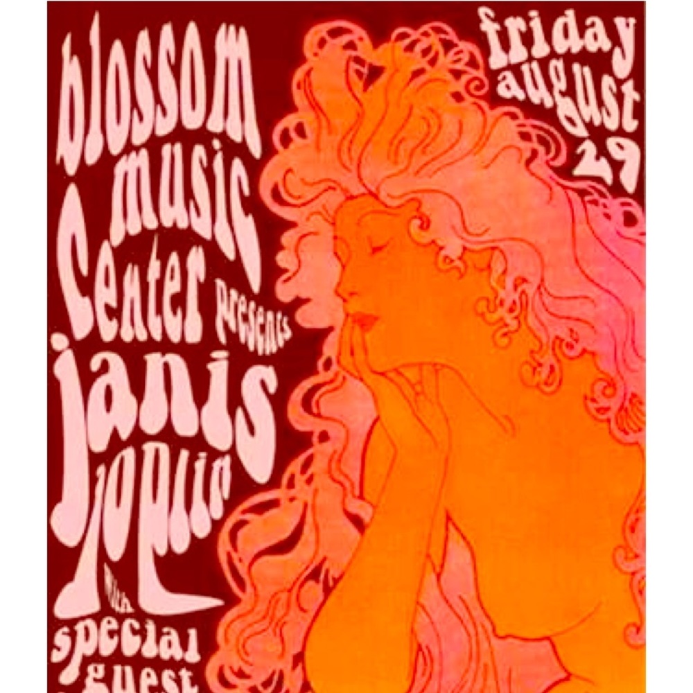 *Vintage Inspiration* Retro Janis Joplin Art